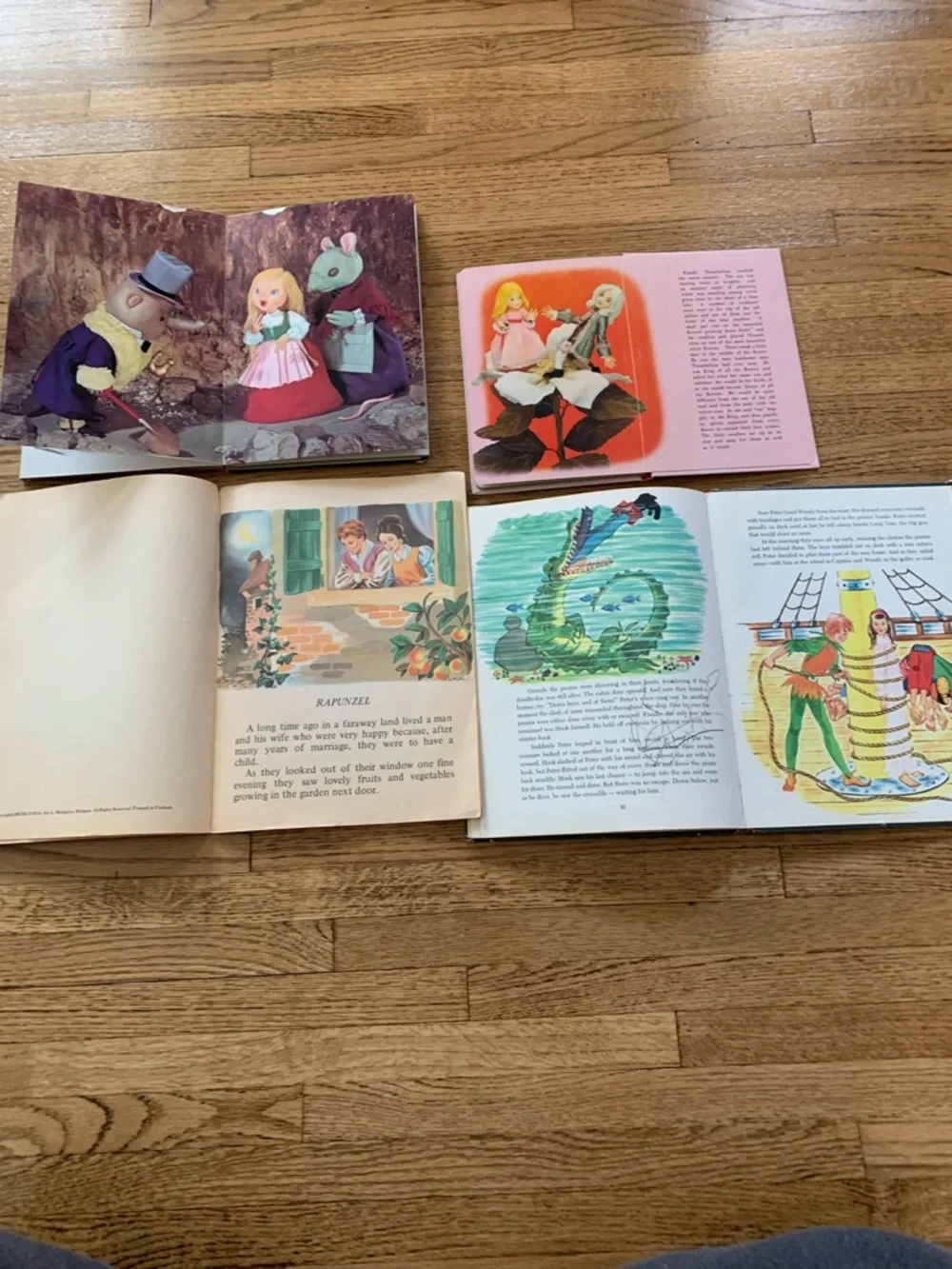 Vintage 1960s/70s 3D & Fairy Tale Lot (4) - Rare Shiba/Finland/Froebel-Kan
